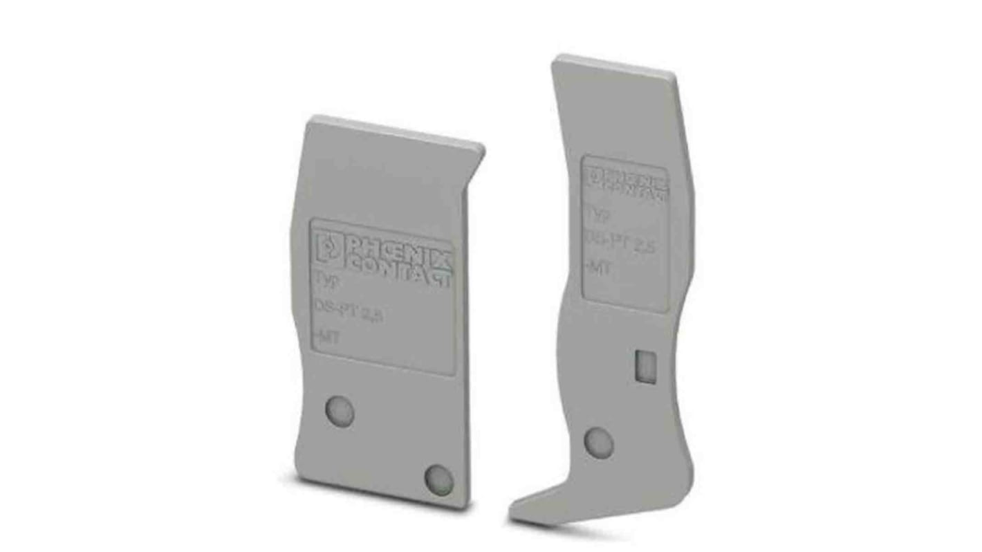 フエニックスコンタクト DINレール取付用端子アクセサリ カバーセグメント DS-PTシリーズ