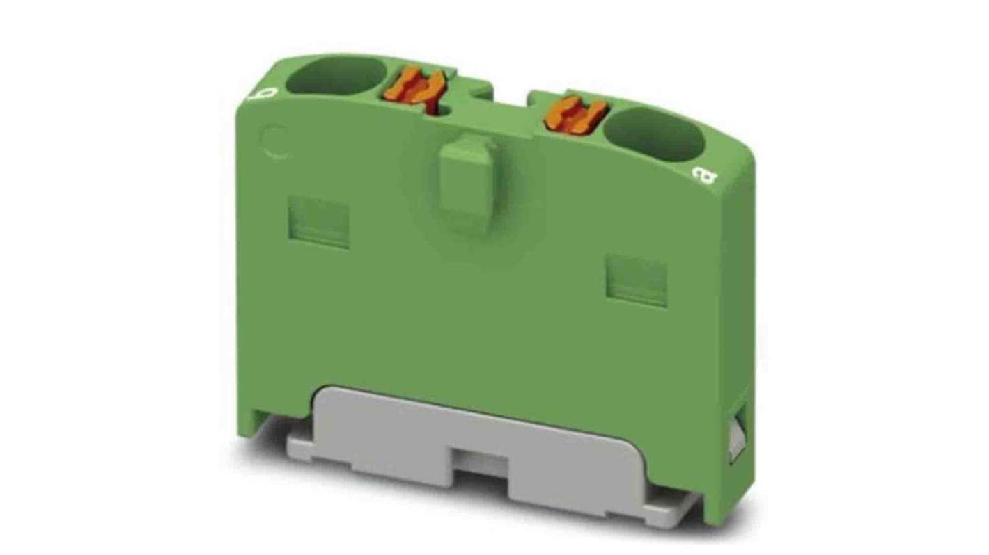 Blocco di distribuzione, Phoenix Contact, 2 vie 17.5A, 450 V