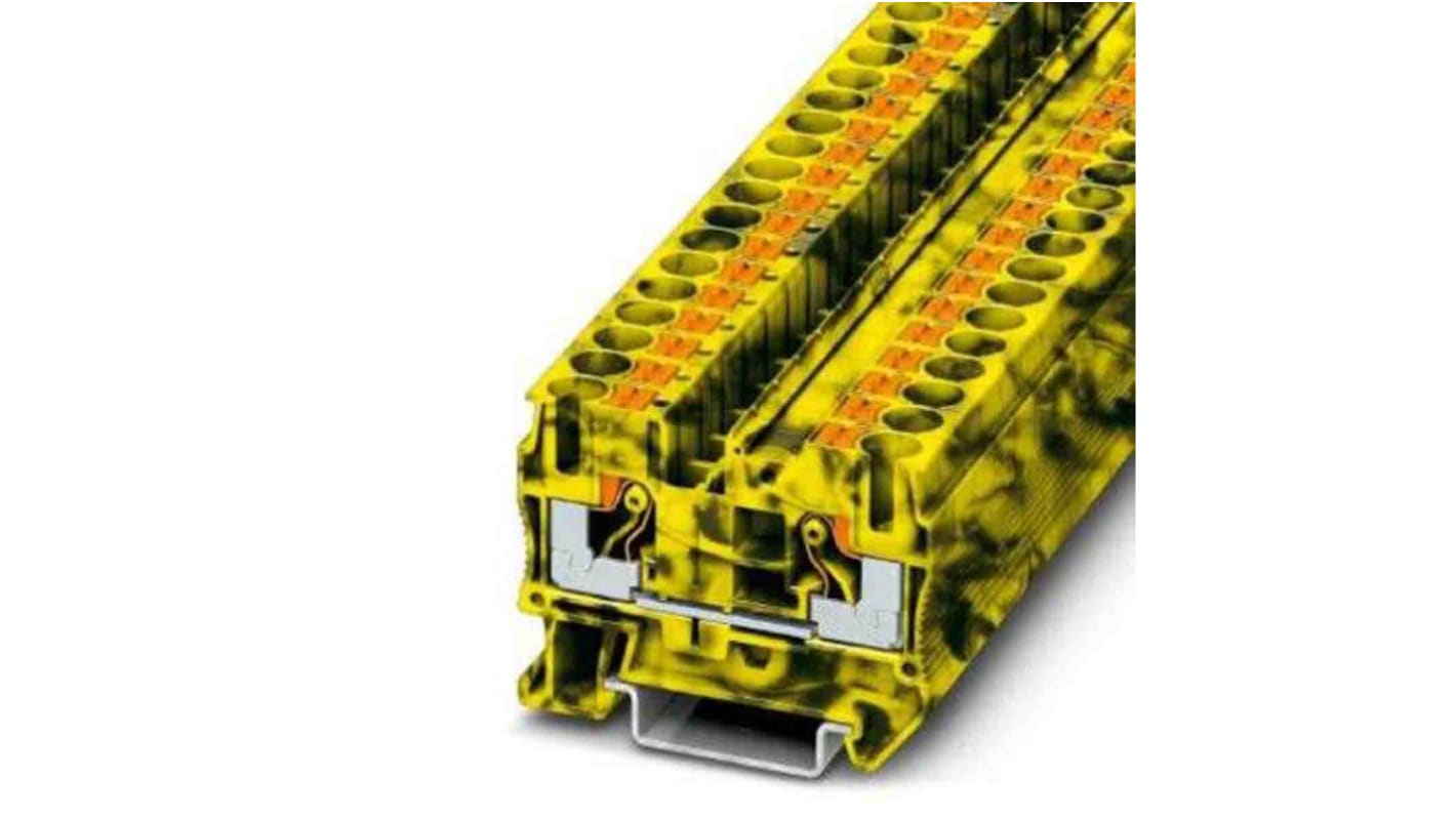 Phoenix Contact 1077085 PT 6 Series, 0.5 → 10mm², Push In Termination, ATEX, IECEx