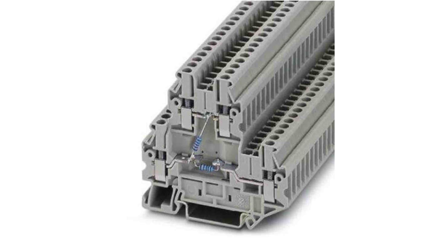Morsettiera del componente Phoenix Contact, Grigio, 28A