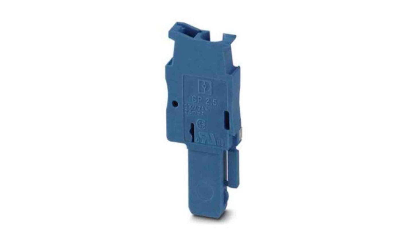 Phoenix Contact, 5.2mm Pitch, Combi Pluggable Solutions, Pluggable Terminal Block, Plug, DIN Rail, Spring Cage