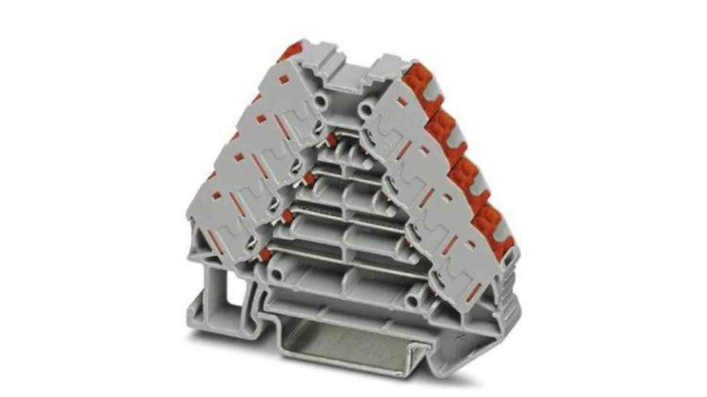 Phoenix Contact 3270175 FTRV Series Grey, 0.14 → 2.5mm², Push In Termination