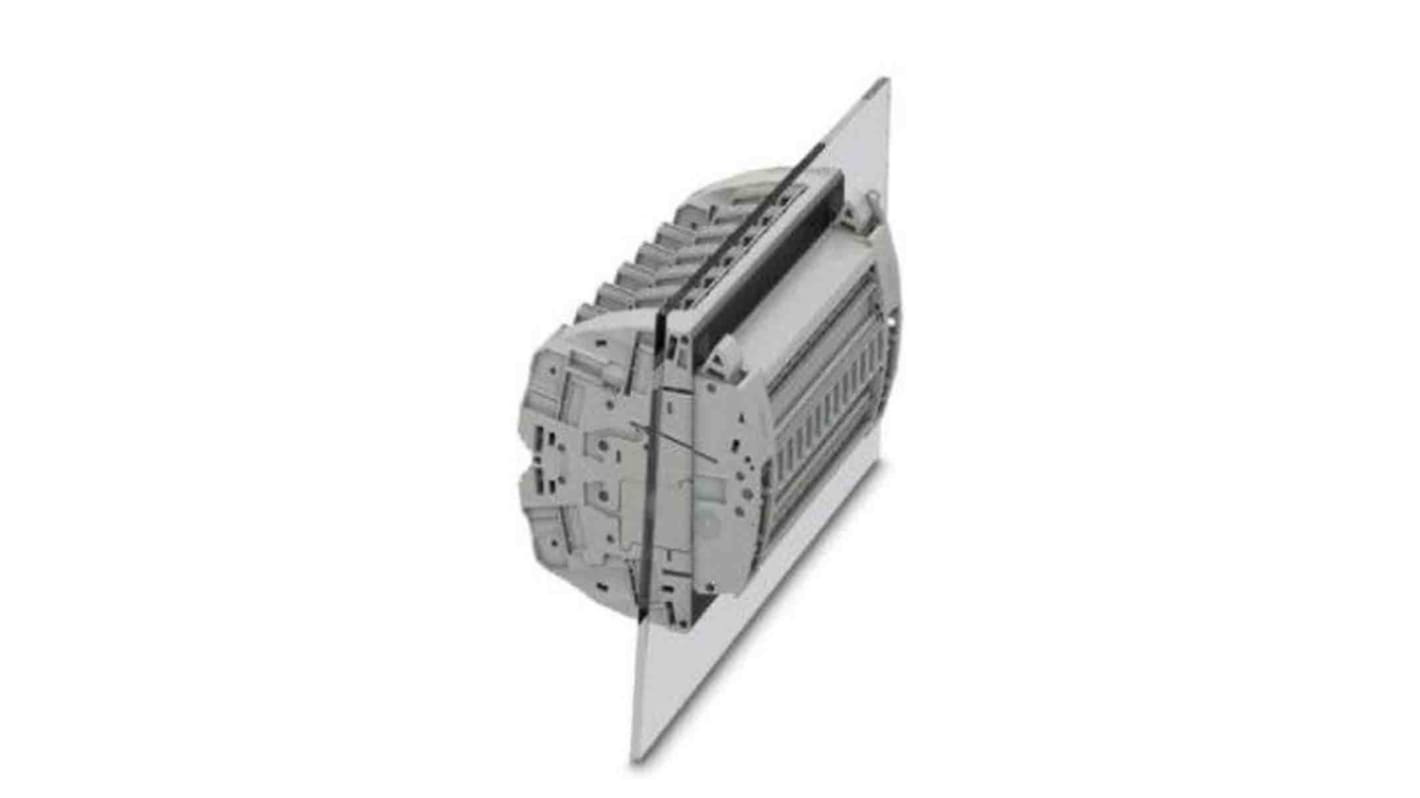 Phoenix Contact FAME 3 Series RSCWE 6-3/12 Non-Fused Terminal Block, 24-Way, 30A, 24 → 8 AWG Wire