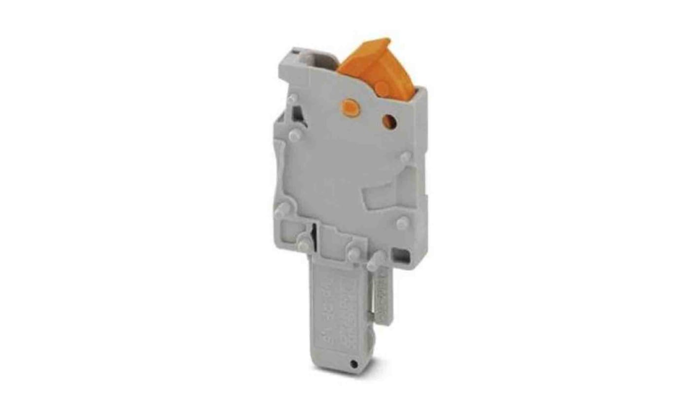 Phoenix Contact 5.2mm Pitch Pluggable Terminal Block, Plug, DIN Rail, Quick Connect Termination