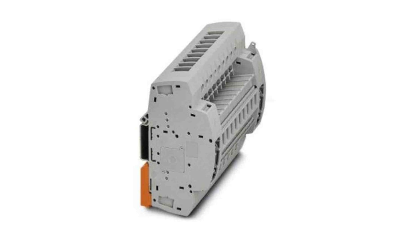 Phoenix Contact UTRE Polyamid  Verbindungsklemme, Schraubanschluss 18-polig, Raster 8.2mm 24→ 8 AWG / 30A
