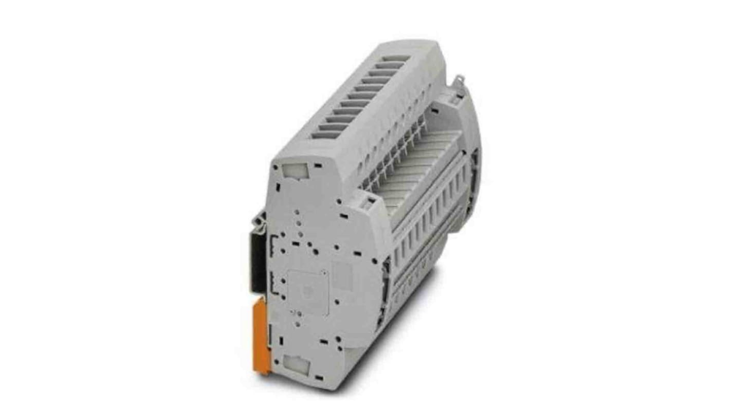 Phoenix Contact UTRE Series UTRE 6-2/11 Non-Fused Terminal Block, 22-Way, 30A, 24 → 8 AWG Wire, Screw Termination