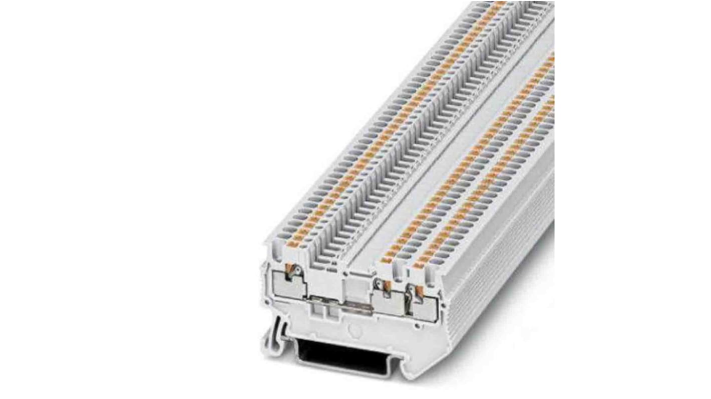 Phoenix Contact 3208158 PT 1,5 Series White, 0.14 → 1.5mm², Push In Termination, ATEX, IECEx