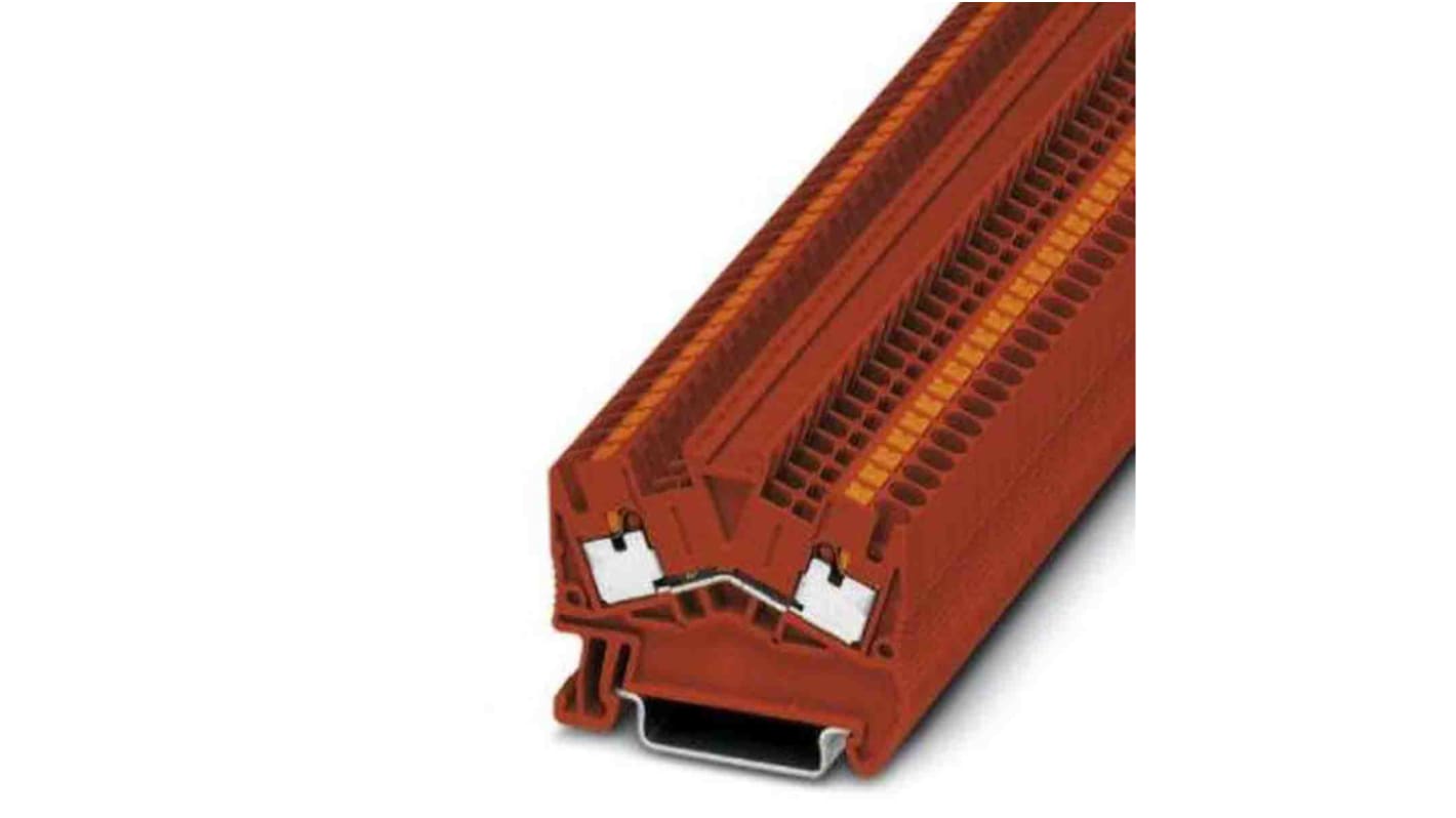 Phoenix Contact 1037083 PTS Series Red, Push In Termination