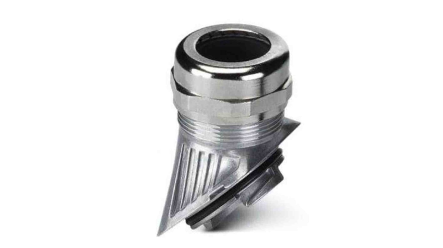Phoenix Contact B Series Series Silver Metal Cable Gland, M40 Thread, 19mm min., 27mm max., IP66, IP67