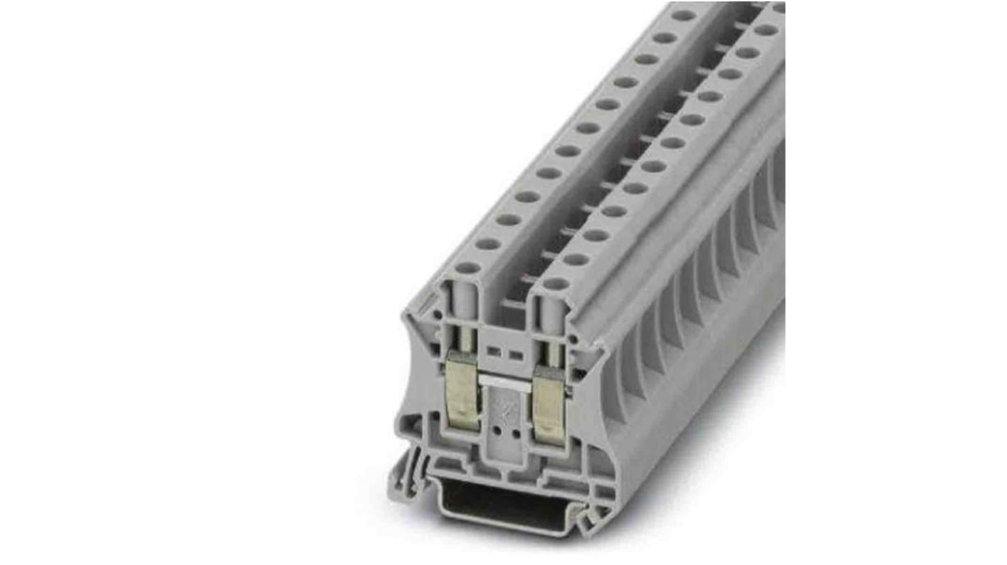 Phoenix Contact 1054163 UT 10 Series Grey, 0.5 → 16mm², Screw Termination