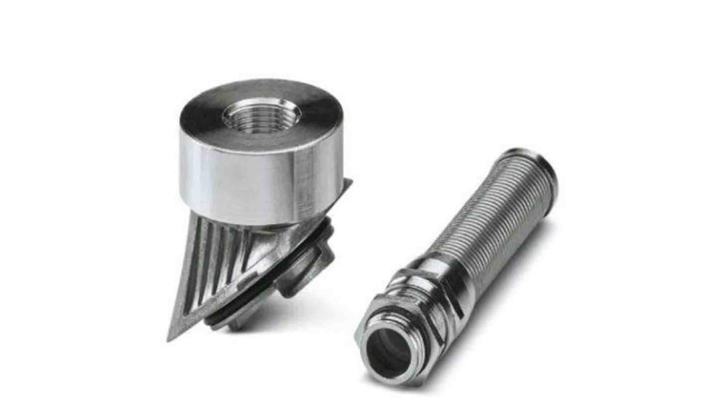 Phoenix Contact HC-B-GB Series Silver Metal Cable Gland, M20 Thread, 13mm min., 6mm max., IP66, IP67