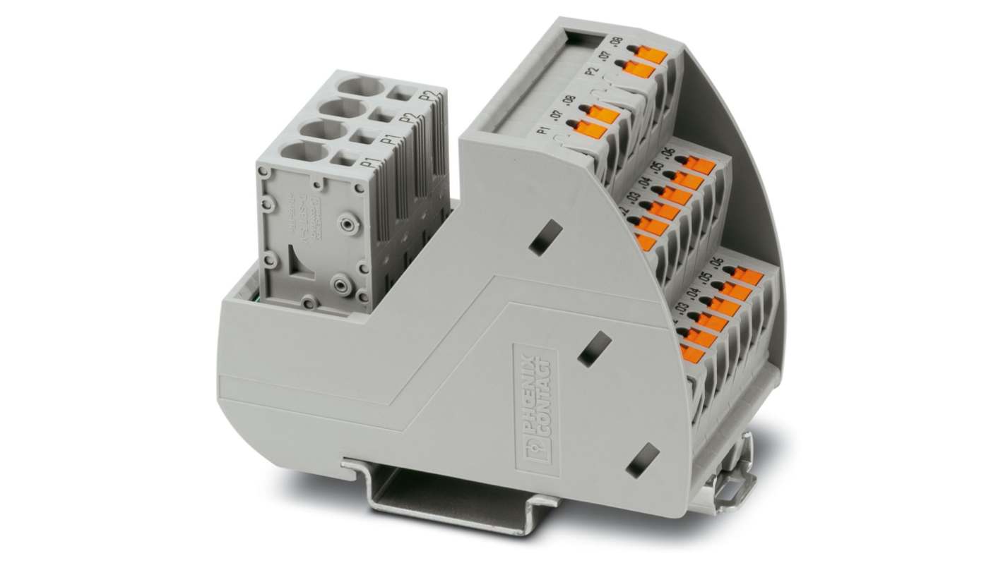 Blocco di distribuzione, Phoenix Contact, 2 vie 15A, 250 V