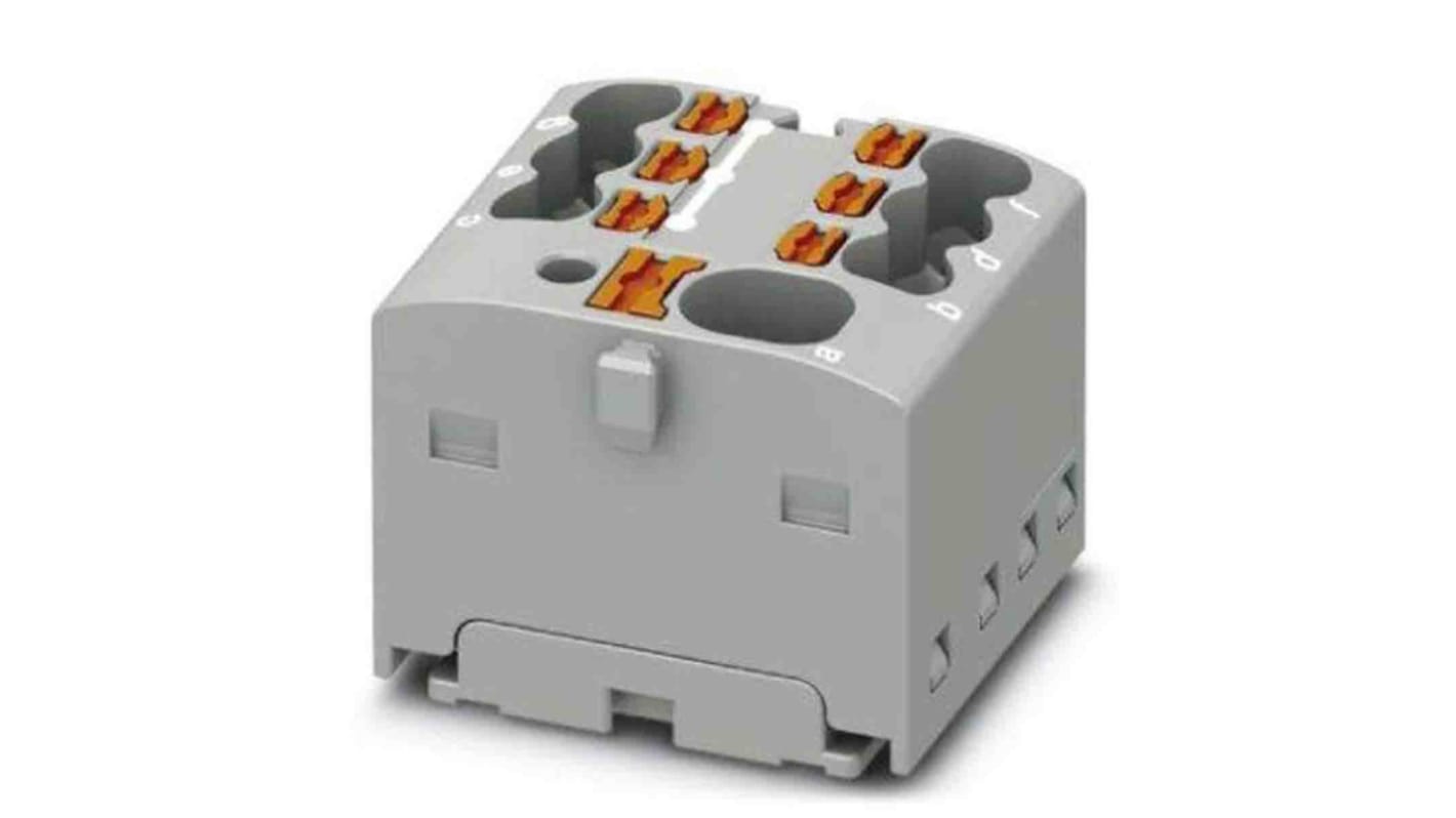 Blocco di distribuzione, Phoenix Contact, 7 vie 17.5A, 450 V
