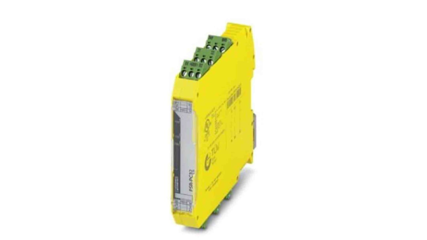 Phoenix Contact PSR-PC32 Safety Monitoring Coupling Relay, 24 → 230V ac/dc, Dual-Channel, 2 Safety Contacts