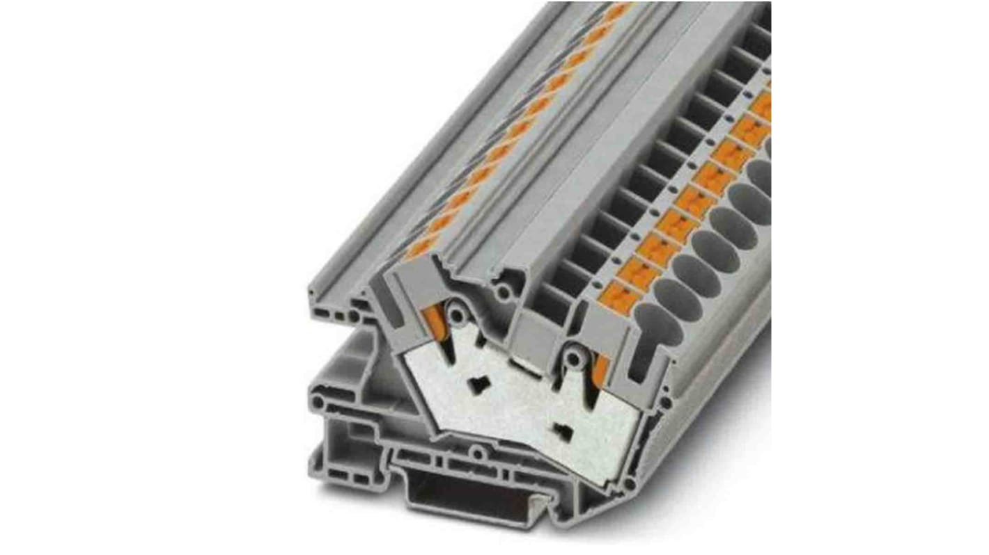 Phoenix Contact 3214029 Grey, 16mm², Push In Termination