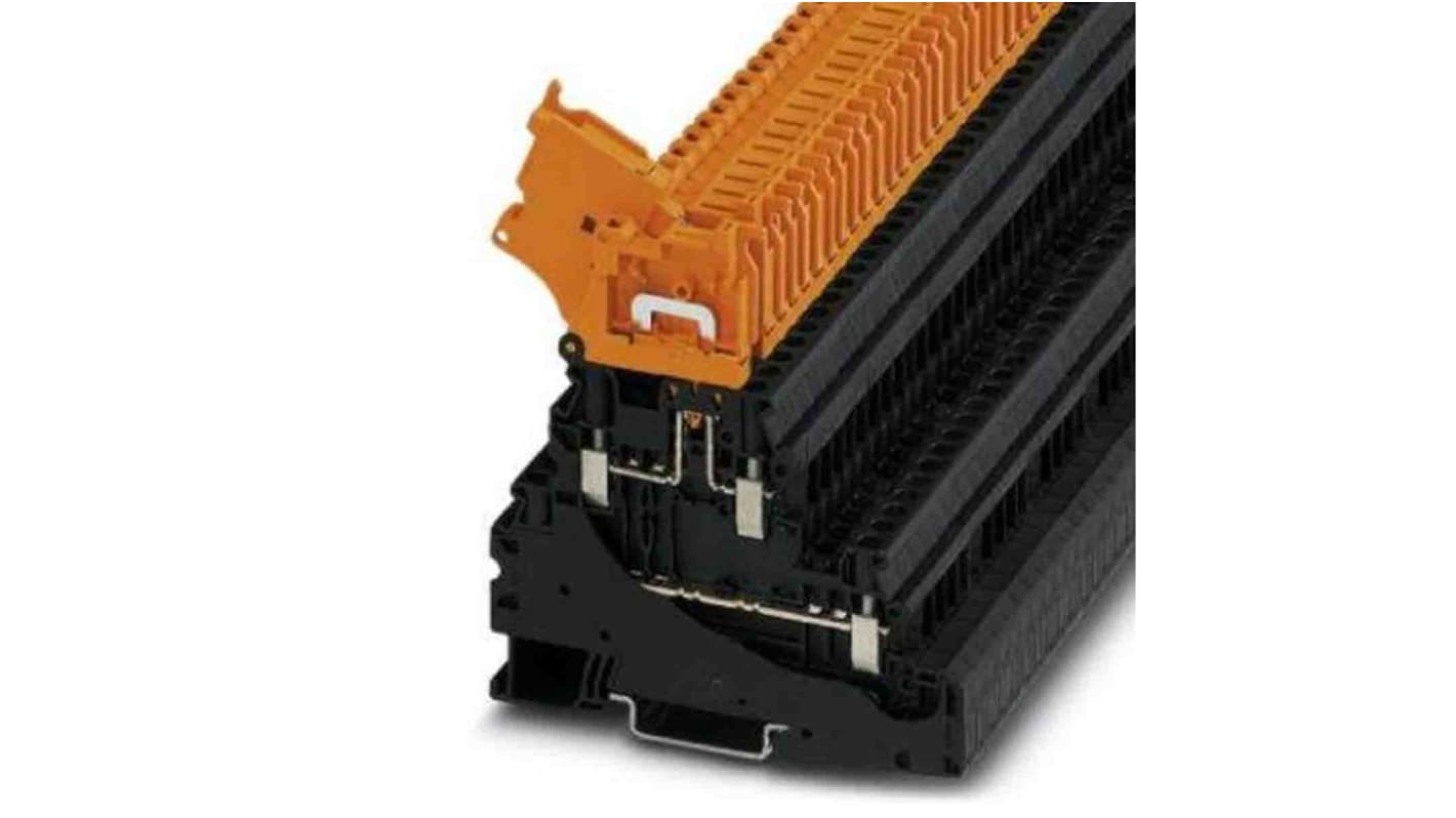 Phoenix Contact 3214326 UT Series Black, Screw Termination