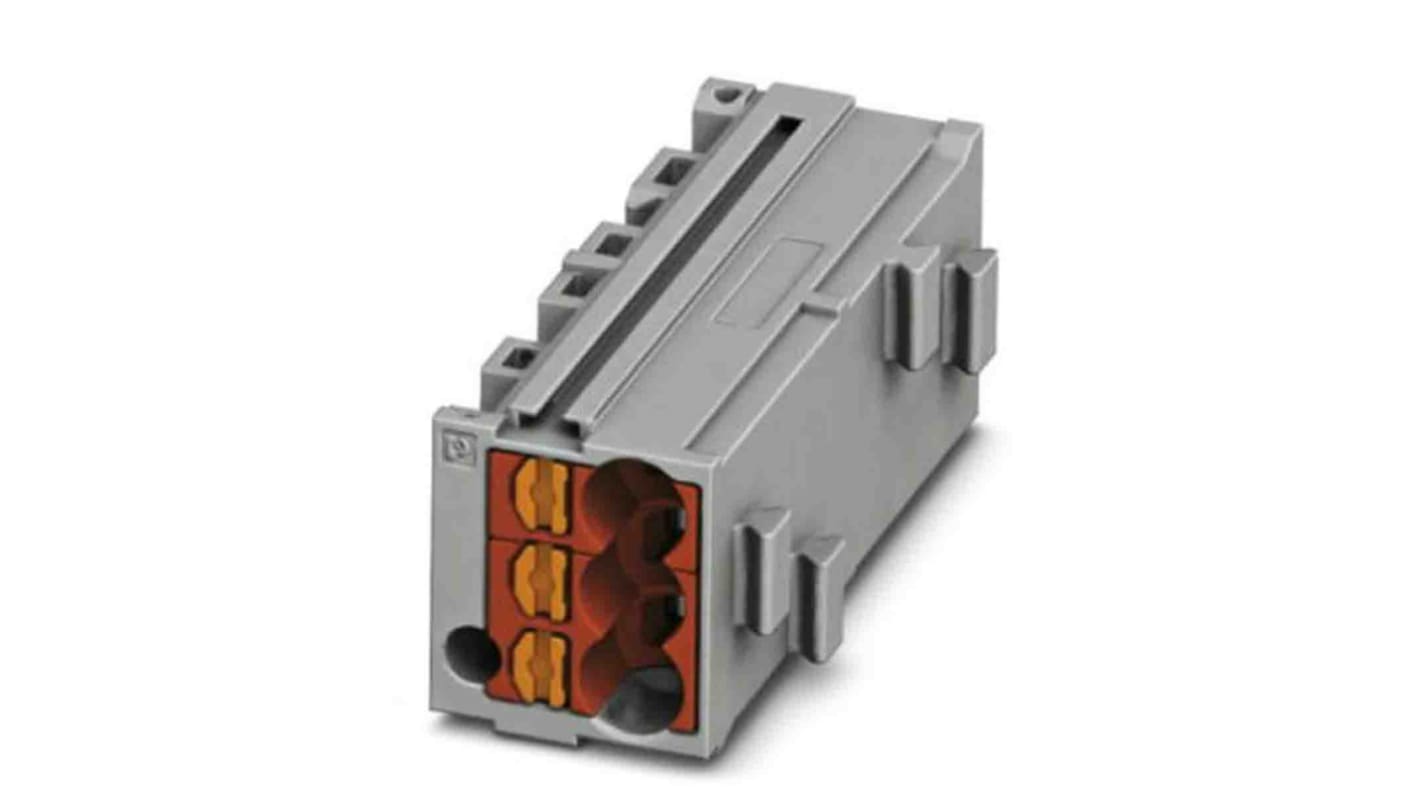 フエニックスコンタクト プラグ式端子台, 17.5A, 14→ 26 AWG, プッシュイン