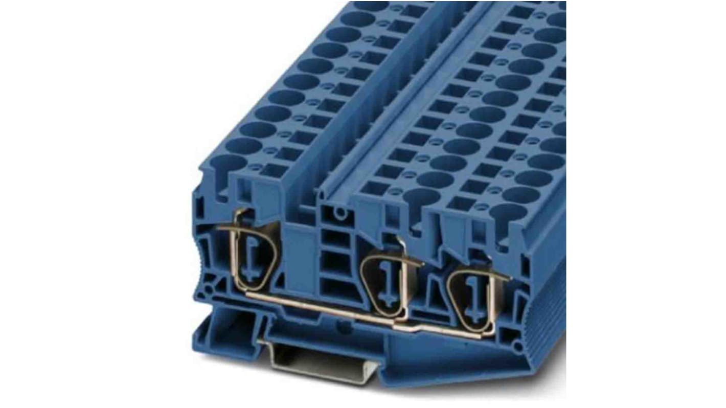 Phoenix Contact 3035292 ST 10 Series Blue, 0.2 → 16mm², Spring Clamp Termination