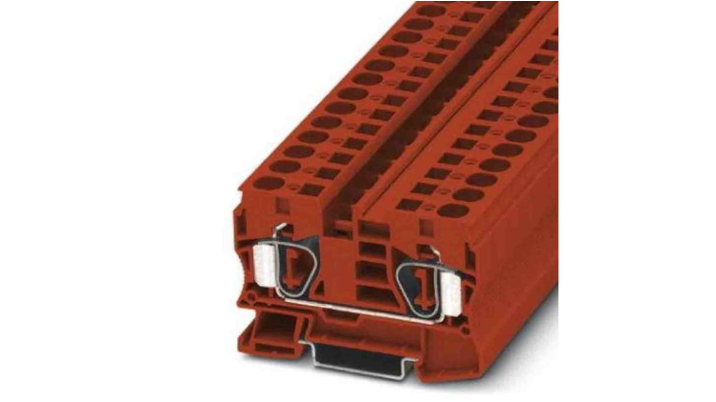 Phoenix Contact 3035662 ST Series Red, Spring Clamp Termination