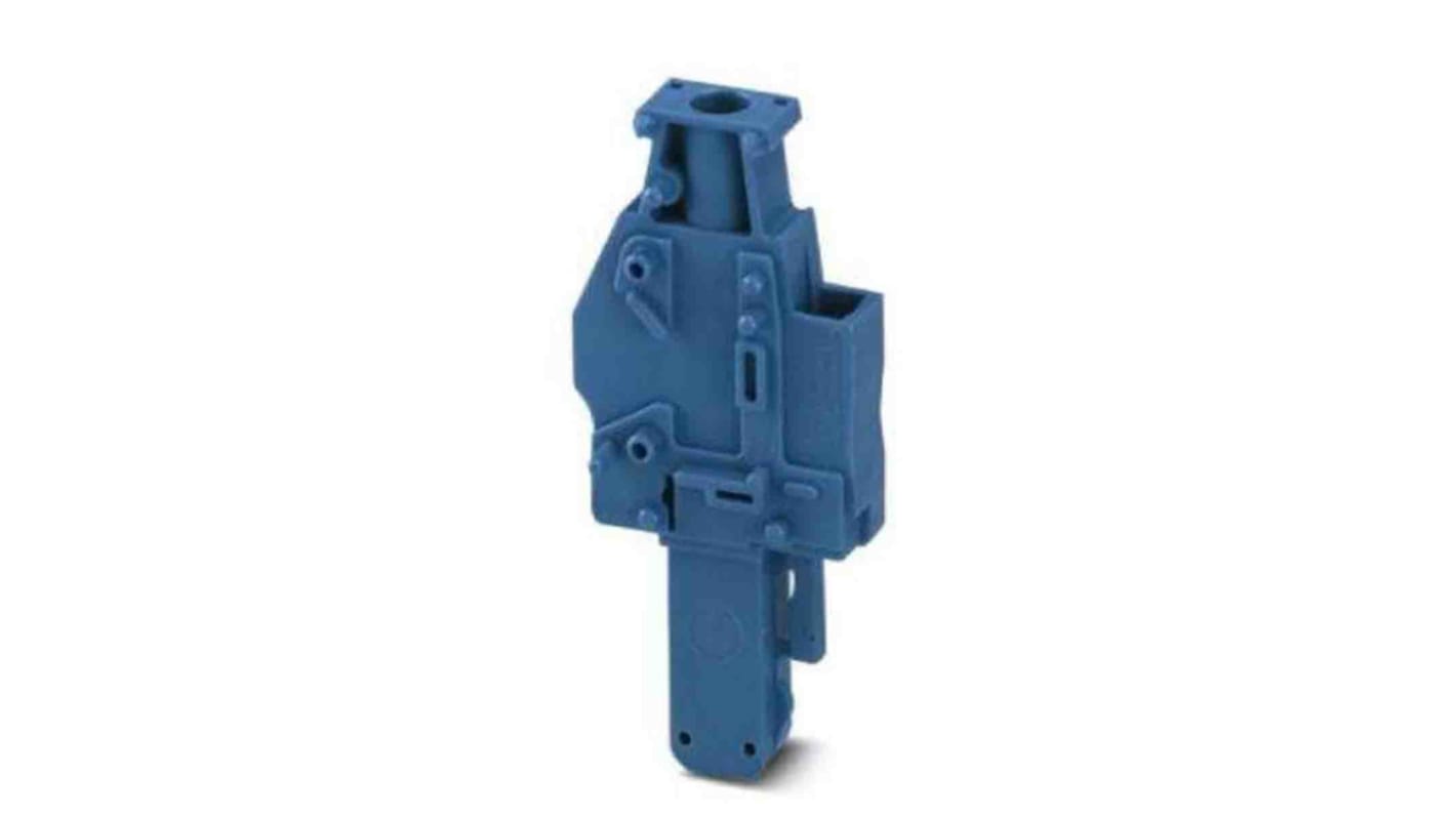 Phoenix Contact, 6.2mm Pitch, Combi Pluggable Solutions, 1 Way, Pluggable Terminal Block, Plug, DIN Rail, Screw