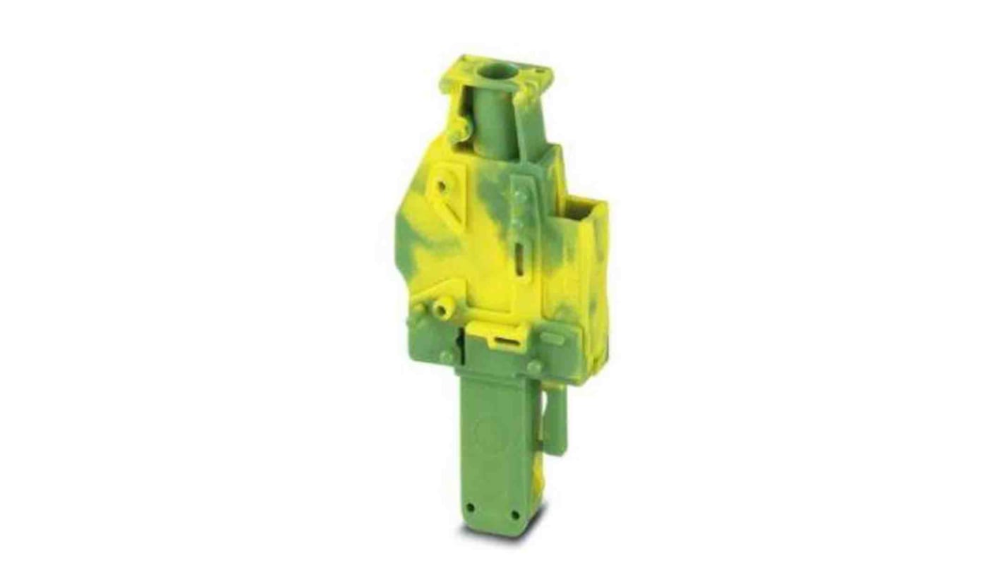 Phoenix Contact, 6.2mm Pitch, Combi Pluggable Solutions, 1 Way, Pluggable Terminal Block, Plug, DIN Rail, Screw