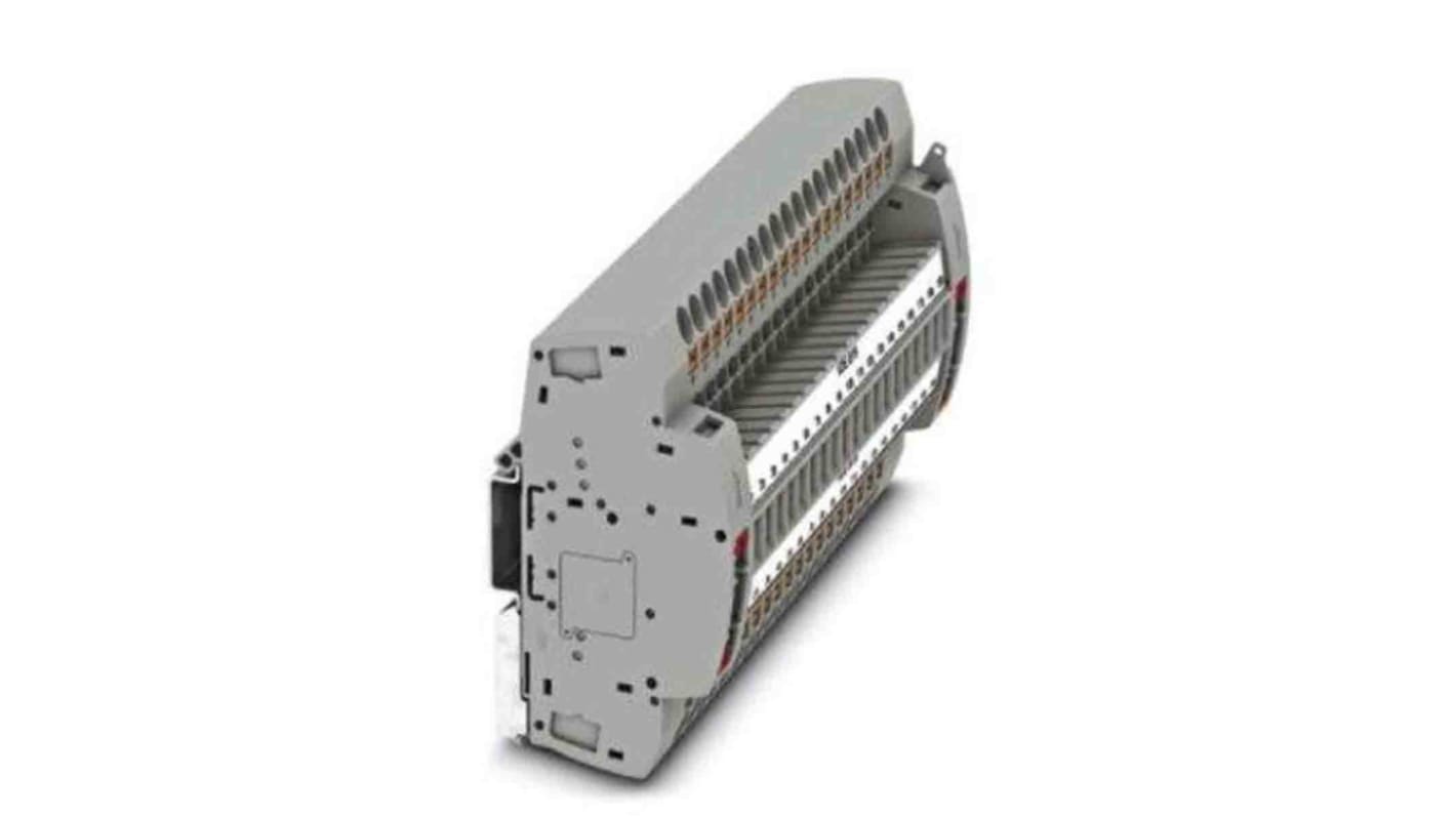 Phoenix Contact PTRE Series PTRE 6-2/B19 Non-Fused Terminal Block, 38-Way, 30A, 20 → 8 AWG Wire, Push In
