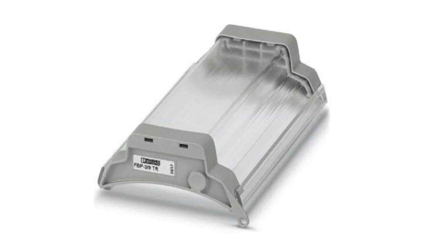 Phoenix Contact FBP Series Clear Cover for Use with DIN Rail Terminal Blocks
