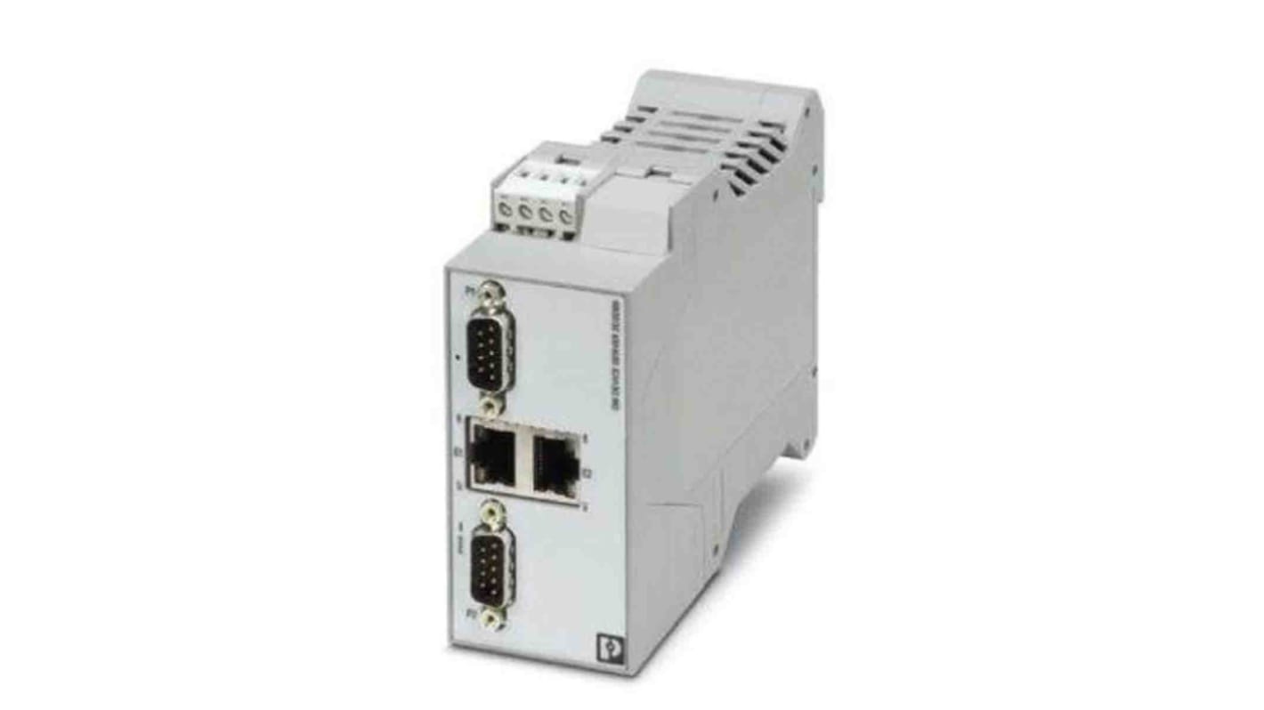 Phoenix Contact Serieller Device Server 2 Ethernet-Anschlüsse 2 serielle Ports RS232, RS422, RS485 100m 100Mbit/s