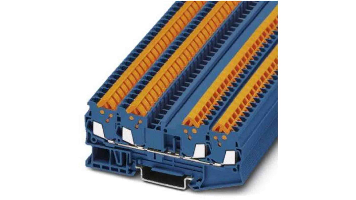 Phoenix Contact 3205080 QTC 1,5 Series Blue, 0.25 → 1.5mm², Quick Connect Termination, ATEX, IECEx
