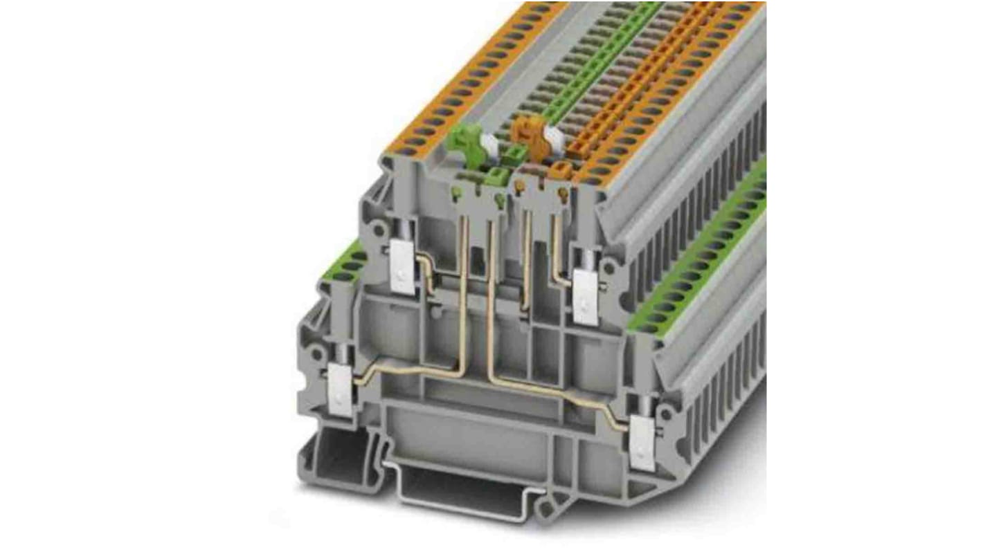 Phoenix Contact 3044679 UTT Series Grey, Screw Termination