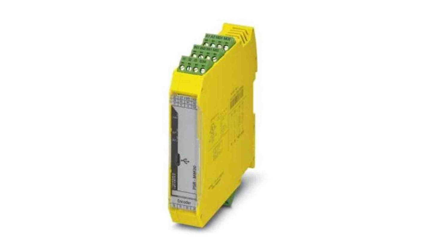 Phoenix Contact PSR-MM30 0 Auxiliary Contacts Safety Relay 24V dc, Dual-Channel 2 Safety Contacts