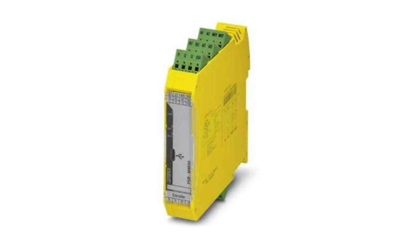 Phoenix Contact PSR-MM30 0 Auxiliary Contacts Safety Relay 24V dc, Dual-Channel 2 Safety Contacts