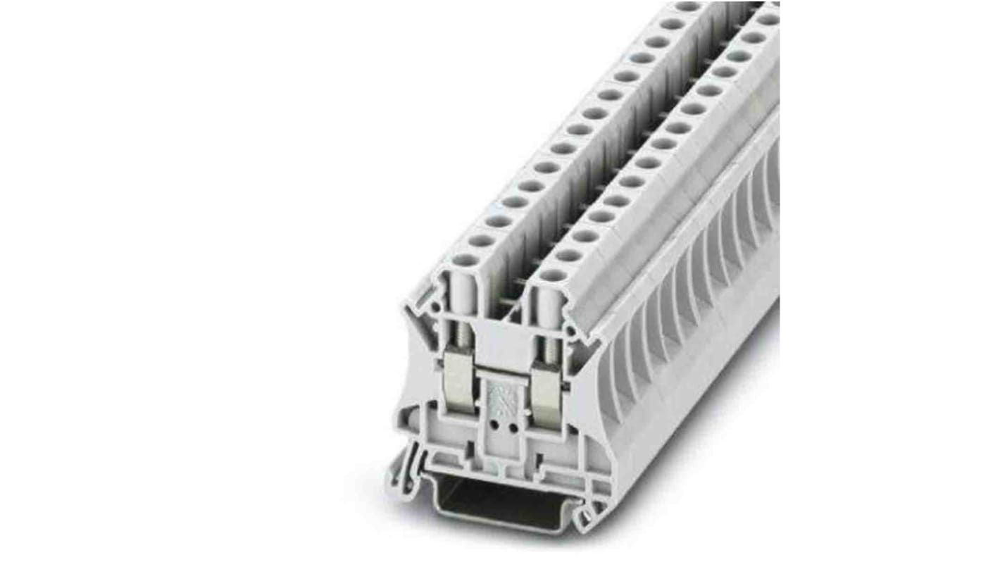 Phoenix Contact 3045198 UT 6 Series White, 0.2 → 10mm², Screw Termination, ATEX, IECEx