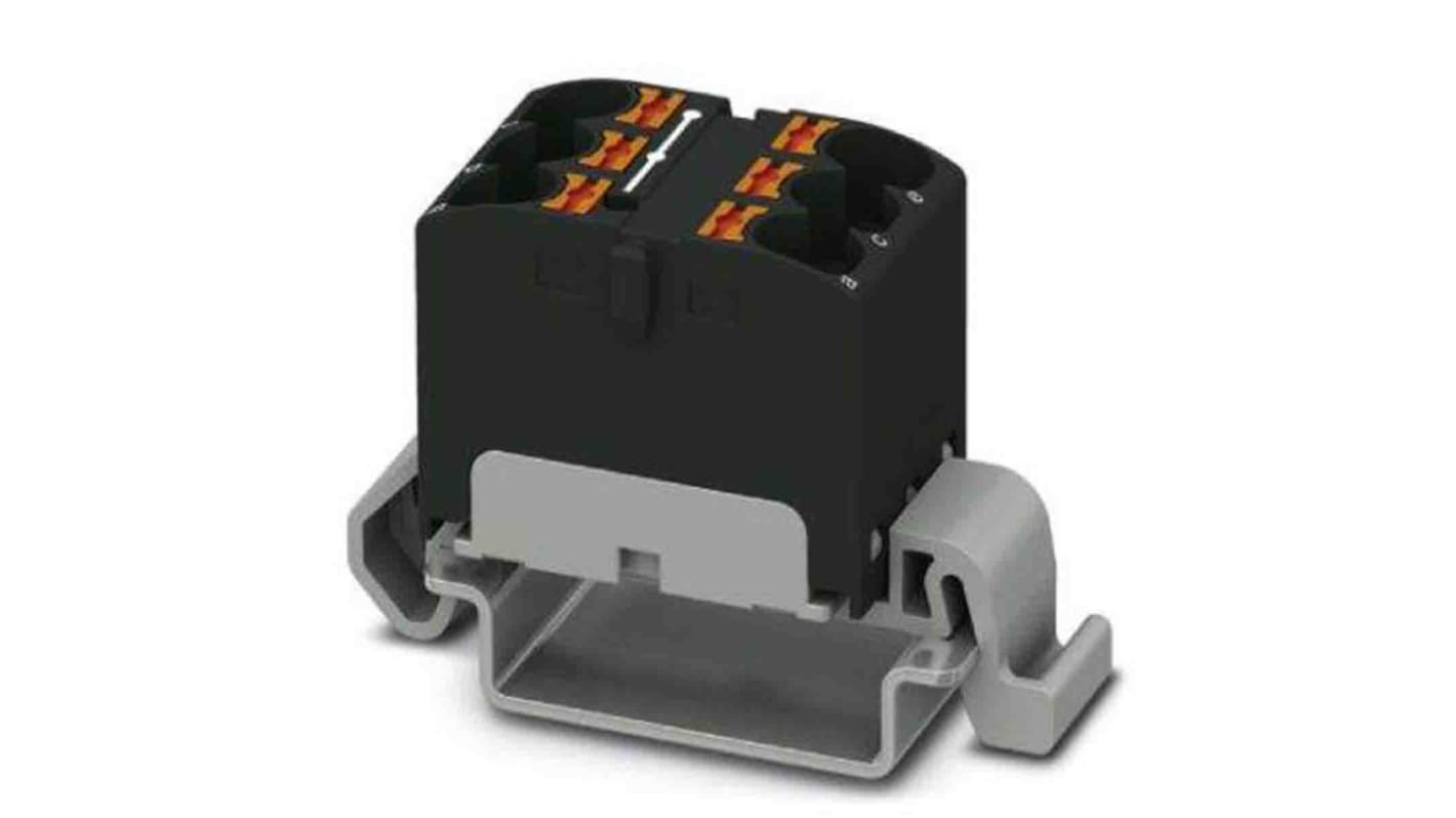 Blocco di distribuzione, Phoenix Contact, 6 vie 32A, 800 V