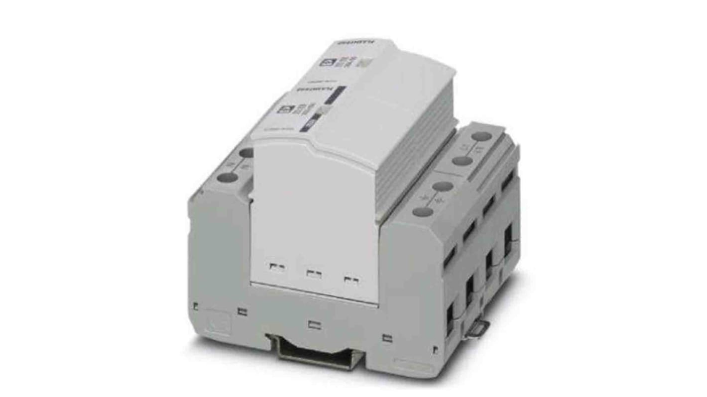 Phoenix Contact 1 Phase Surge Protector, 50kA, DIN Rail Mount