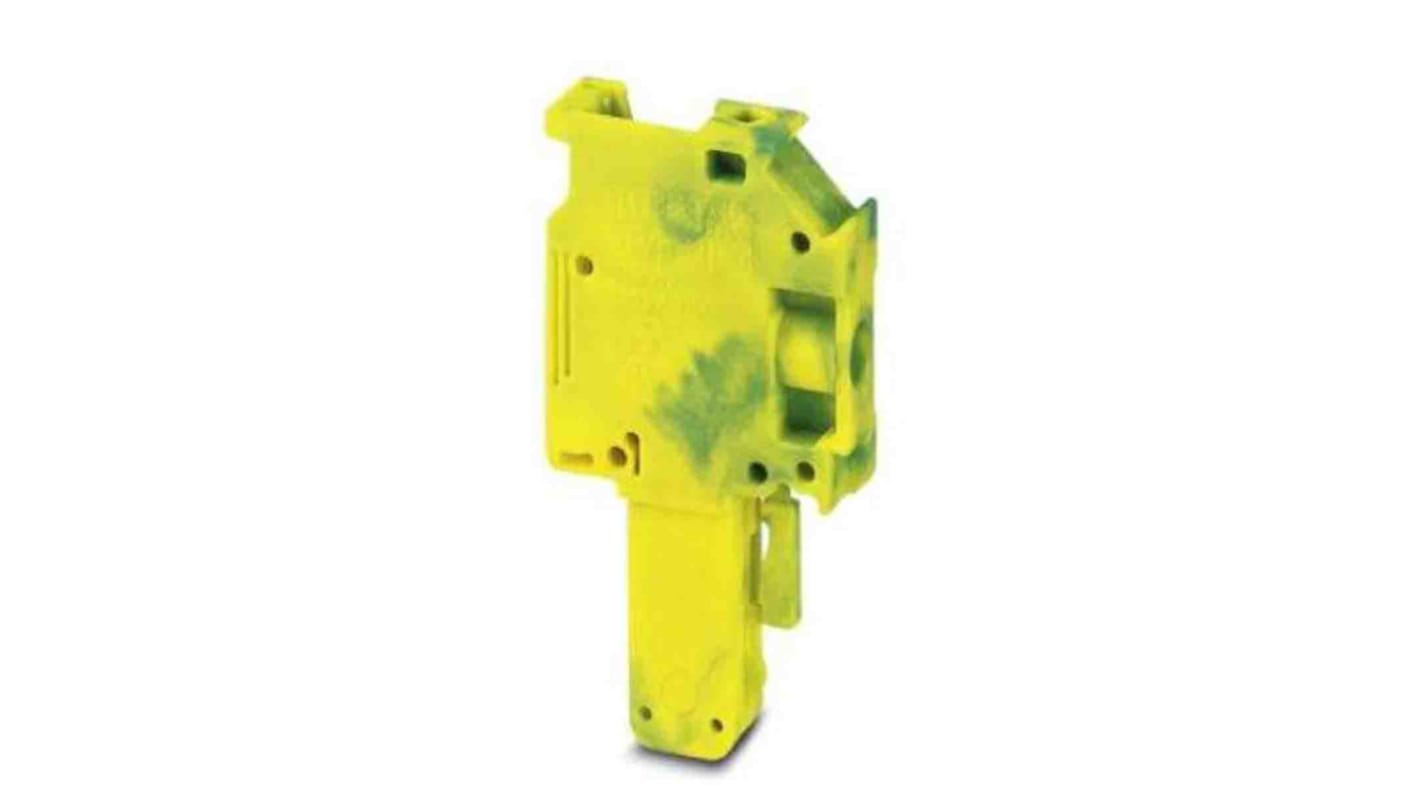 Phoenix Contact, 6.2mm Pitch, Combi Pluggable Solutions, 1 Way, Pluggable Terminal Block, Plug, DIN Rail, Screw