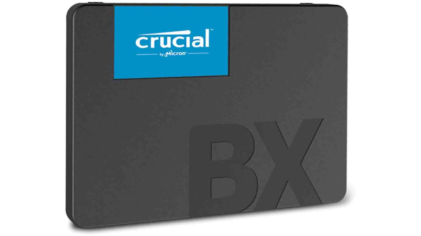 Crucial 1 TB固态硬盘 SSD, NVMe PCIe Gen 3 x 4接口, 2.5 千赫, BX500