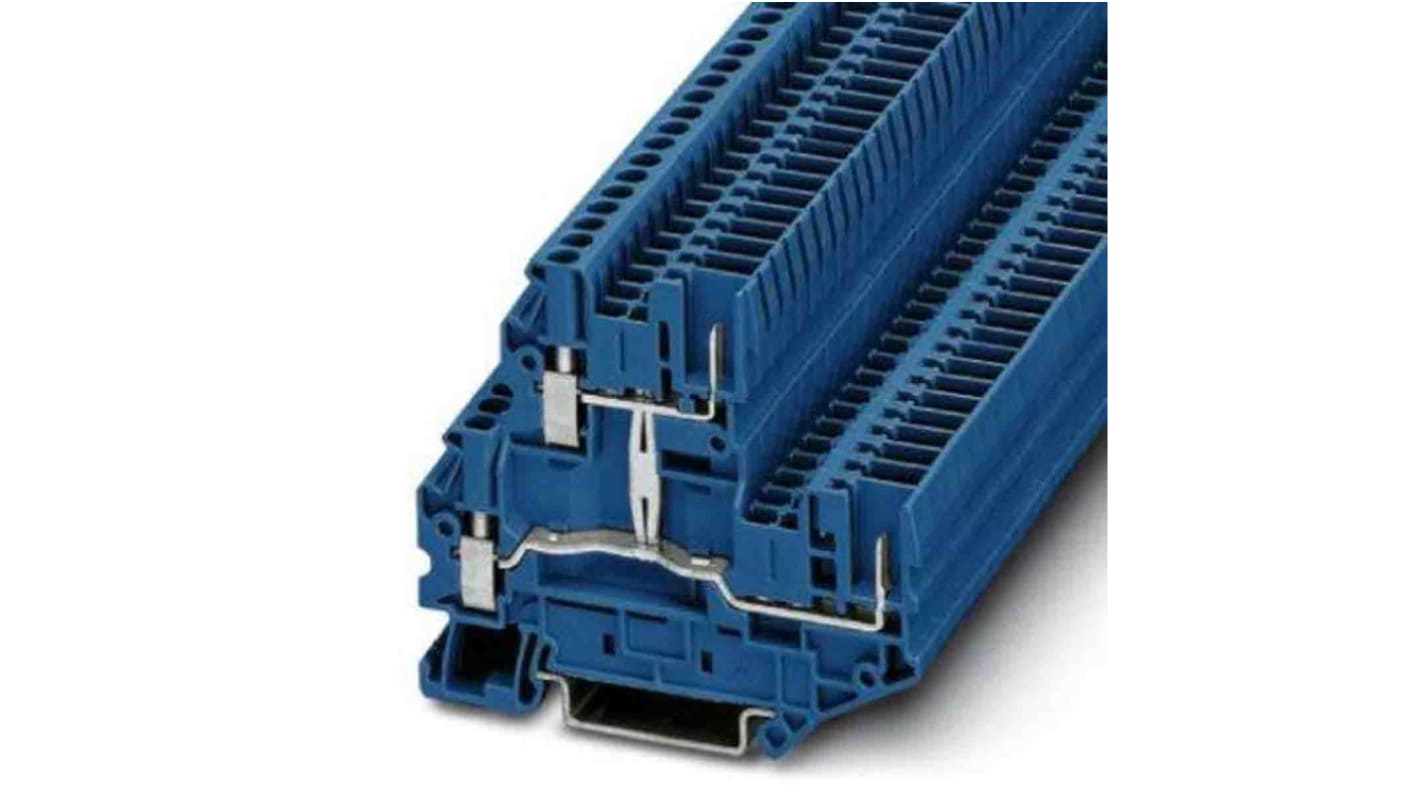 Phoenix Contact 3060487 UTTB Series Blue, Screw Termination