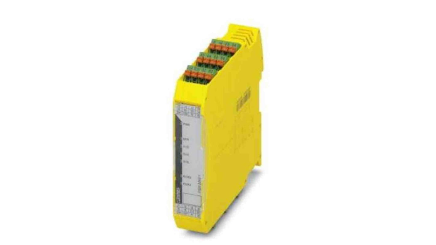 Phoenix Contact Emergency Stop Safety Relay, 24V dc, 4-Channel, 3 Safety Contacts