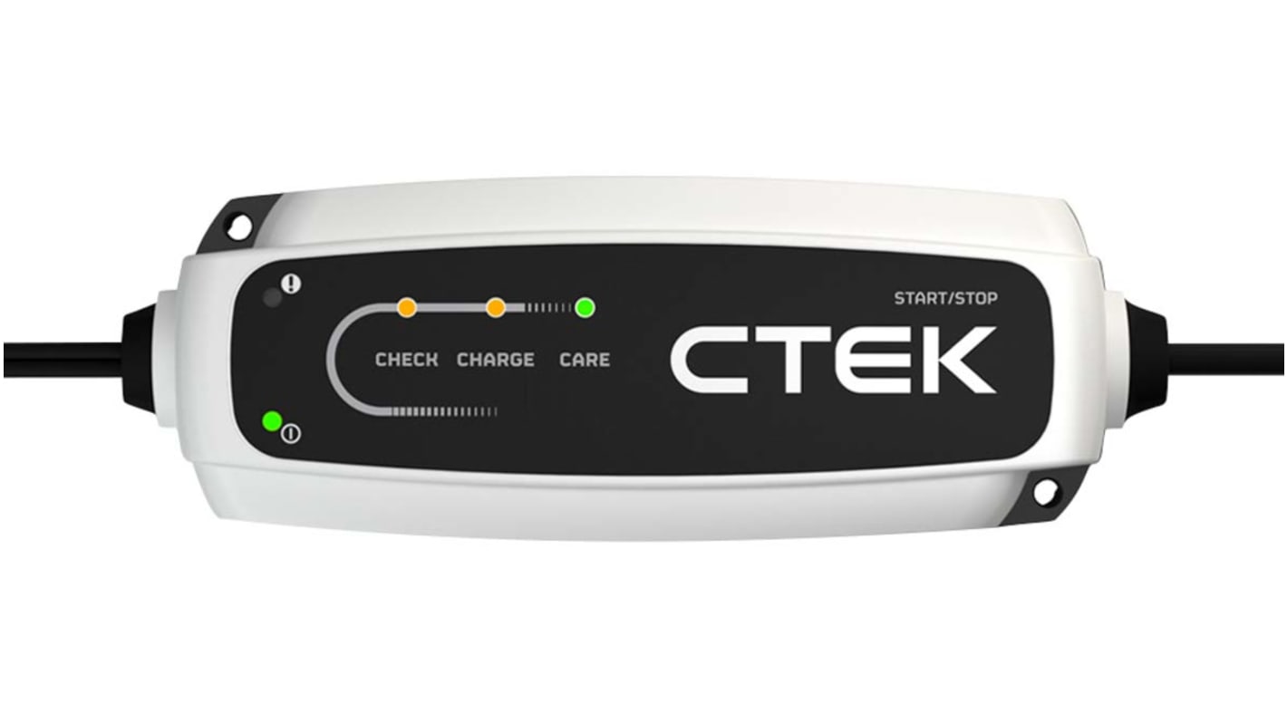 CTEK CT5 START/STOP Battery Charger For Lead Acid 12 V 14.55V 3.8A with UK plug