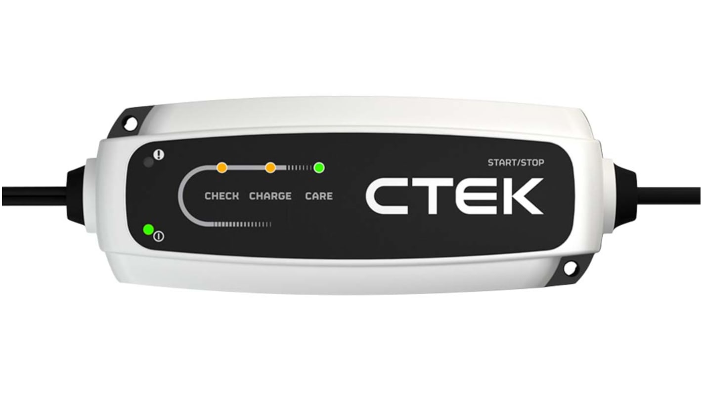 Caricabatterie CTEK, per 12 V  per batterie al piombo, spina UK, ricarica 1 unità