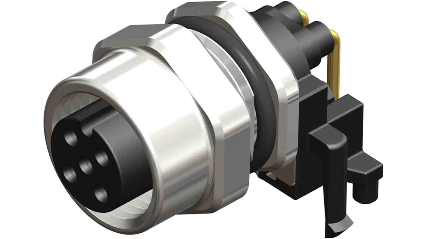 RS PRO Circular Connector, 4 Contacts, M12 Connector, Socket, Female, IP67