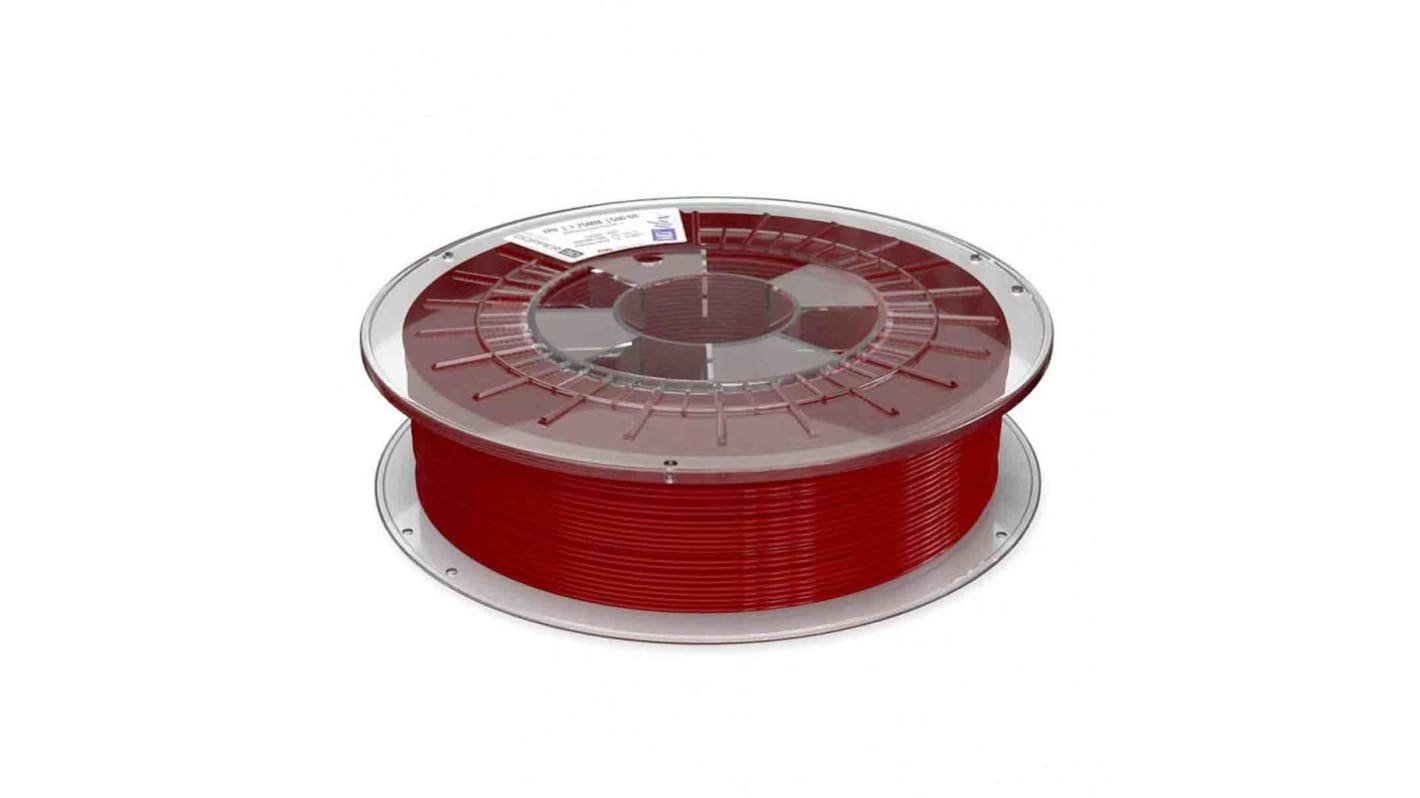 Copper 3D 2.85mm Red MD1 Flex, TPU 98A 3D Printer Filament, 500g