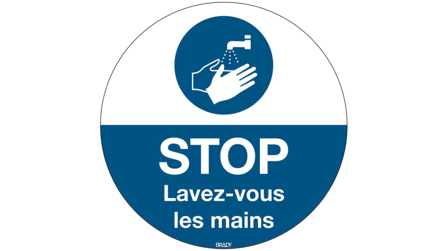 Safety Poster, French, 350 mm, 350mm