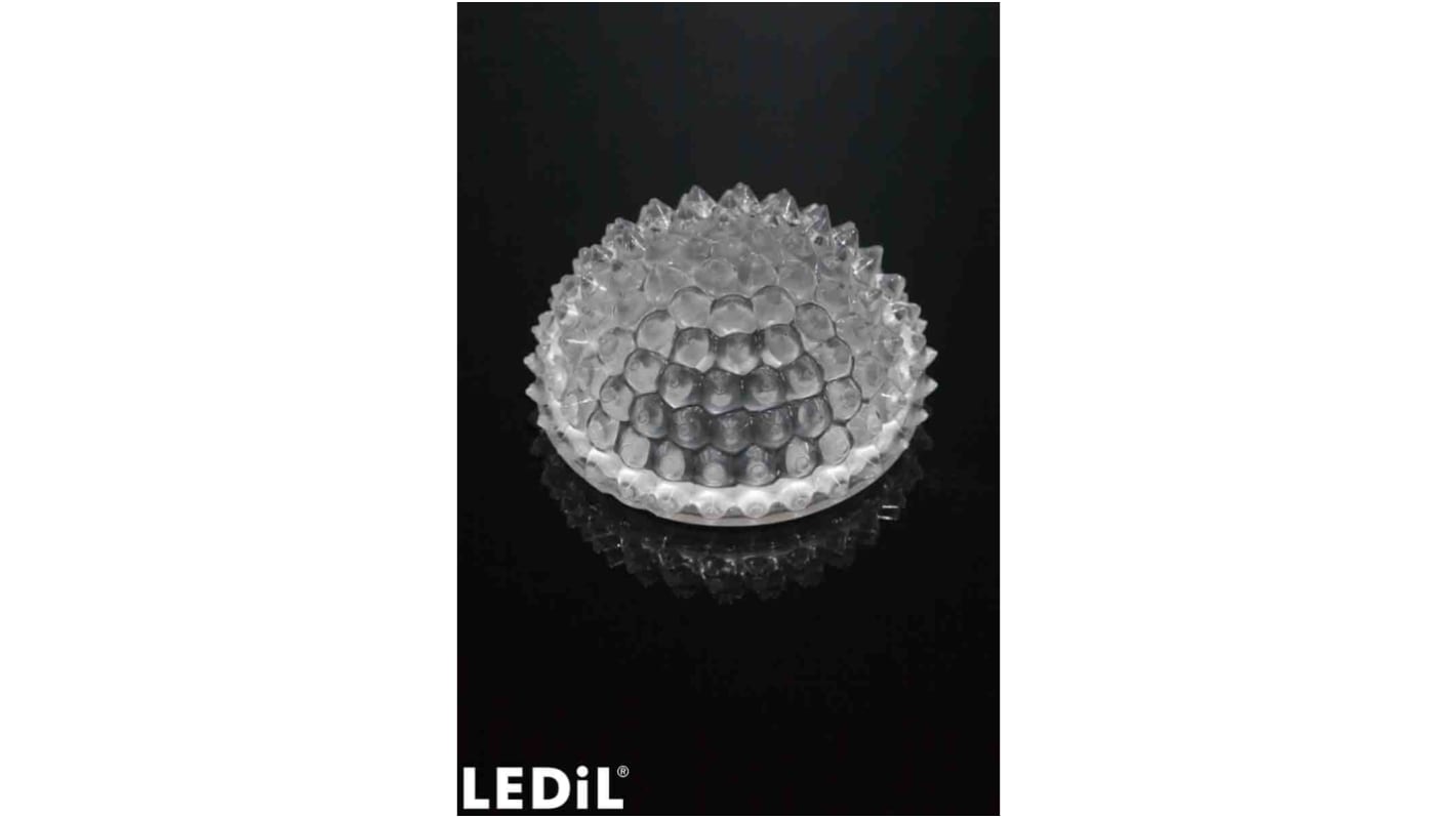 Ledil F15074_ZORYA-SC, G2-ROSE-UV Series LED Lens, 25 ° Medium Beam