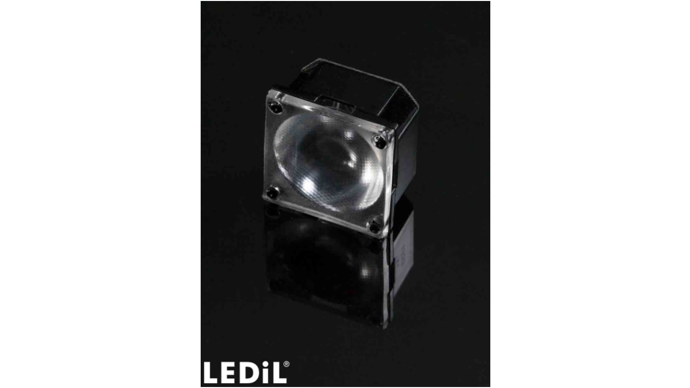 Ledil FCA15009_G2-ROSE-UV-W, ZORYA Series LED Lens, 340 ° Asymmetric Beam