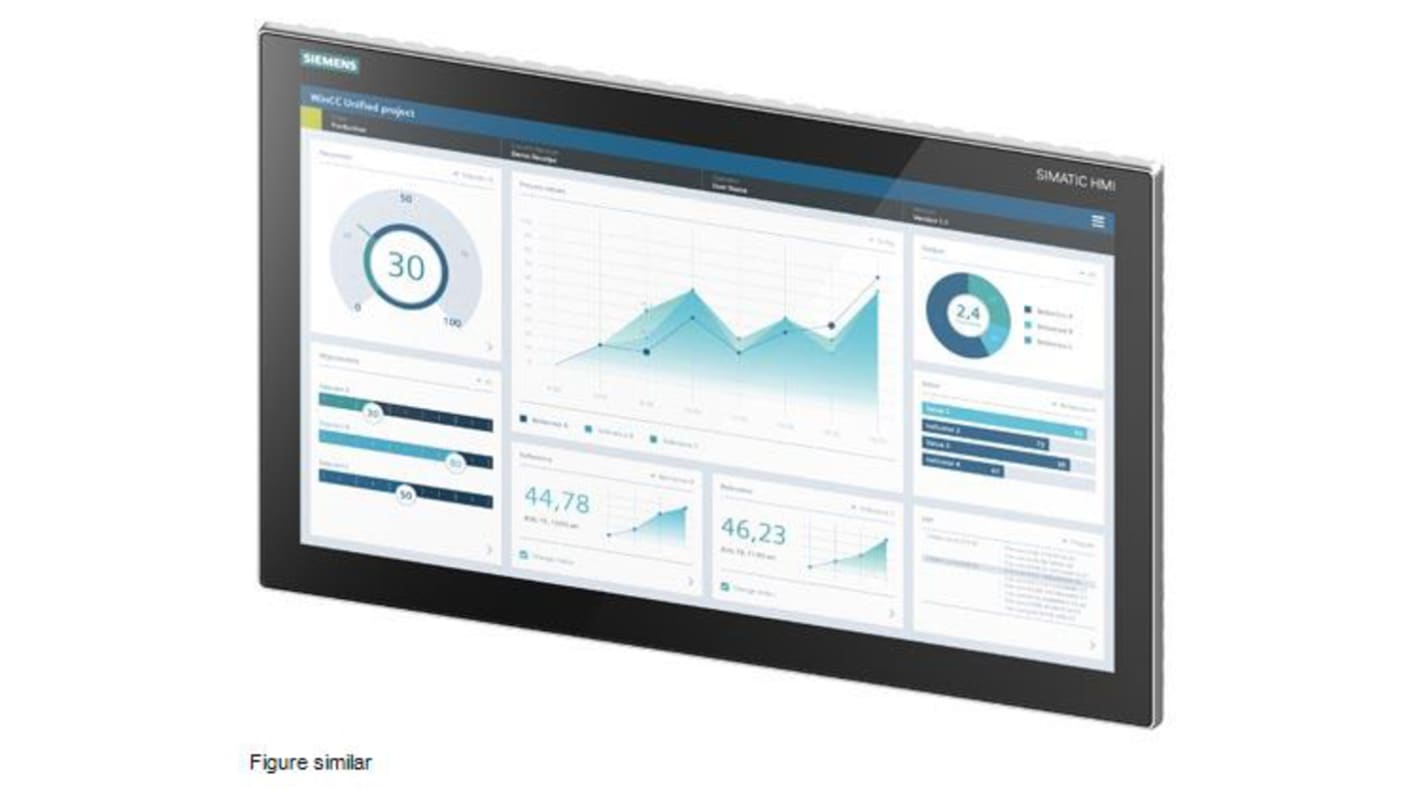 Siemens SIMATIC Series MTP2200 Unified Comfort HMI Panel - 21.5 in, TFT Display, 1920 x 1080