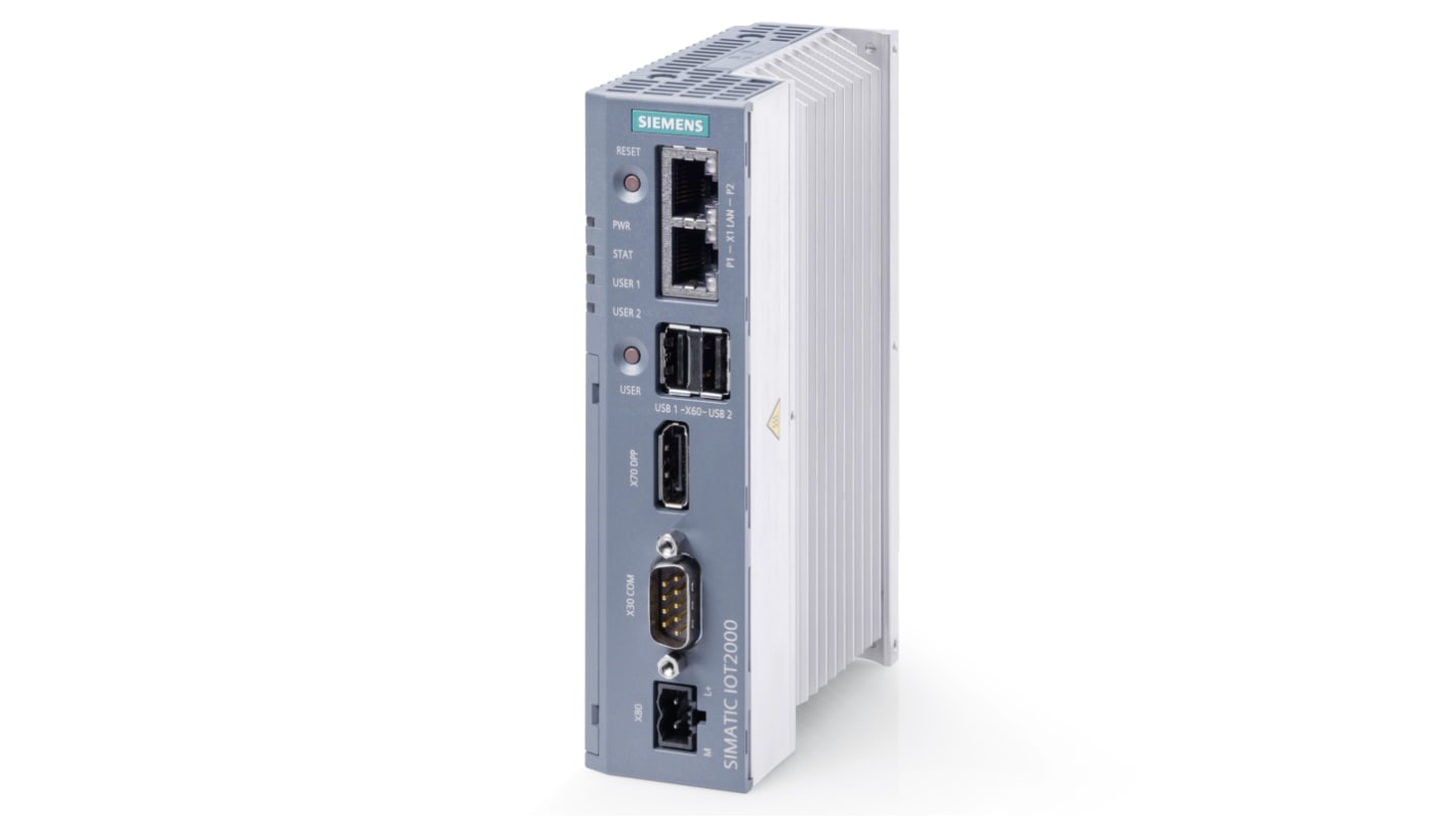 Siemens IOT2050 Basic Intelligens átjáró, 1x RS 232 / 422 / 485, ARM TI AM6528 GP, 1GB, DDR4