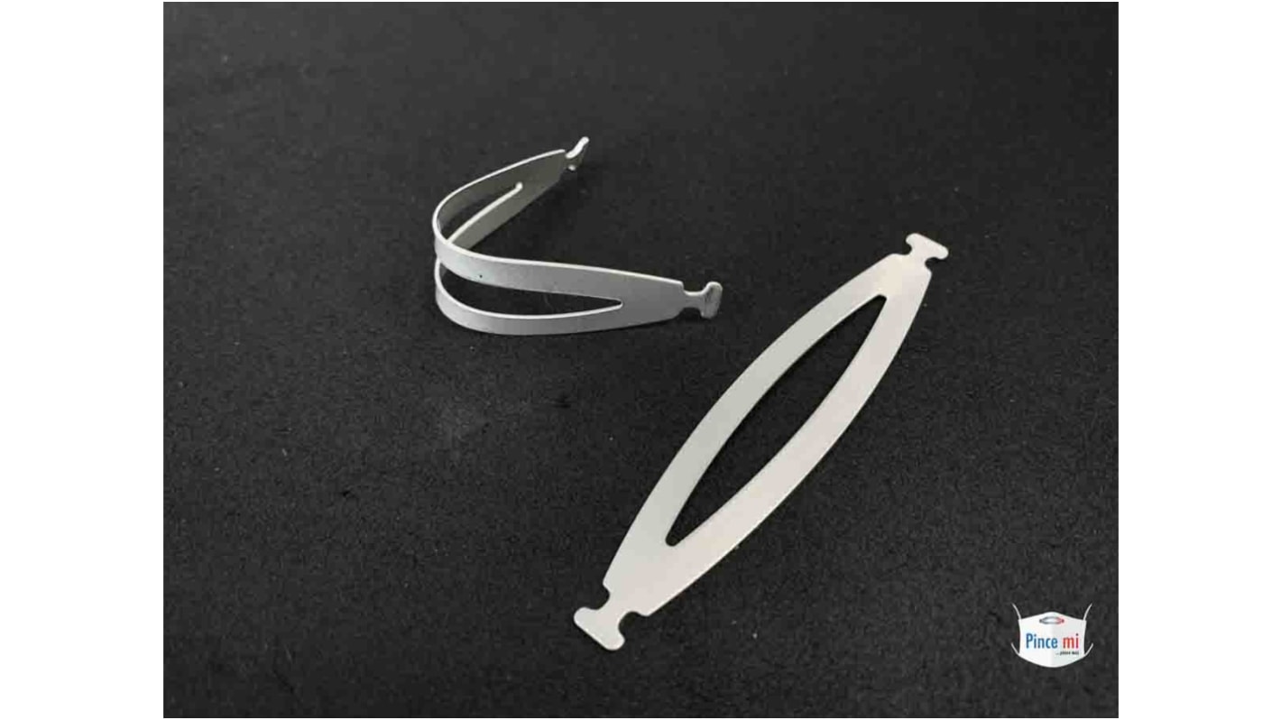 PMA40*25 Pince Mi Aluminium Disposable Face Mask Nose Clip 60mm x 12mm x 0.8mm