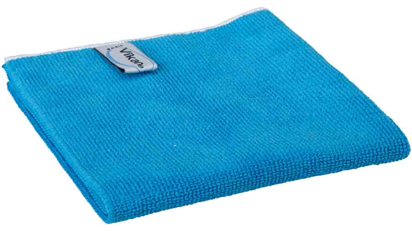 Vikan Basic microfibre cloth Lappen für Allgemeine Reinigung Mikrofaser Box 5 Stk. Blau, 320 x 320mm